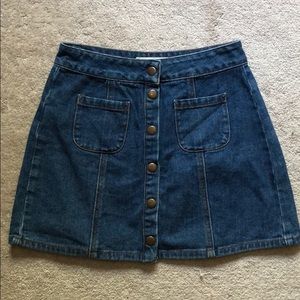 PACSUN DENIM SKIRT